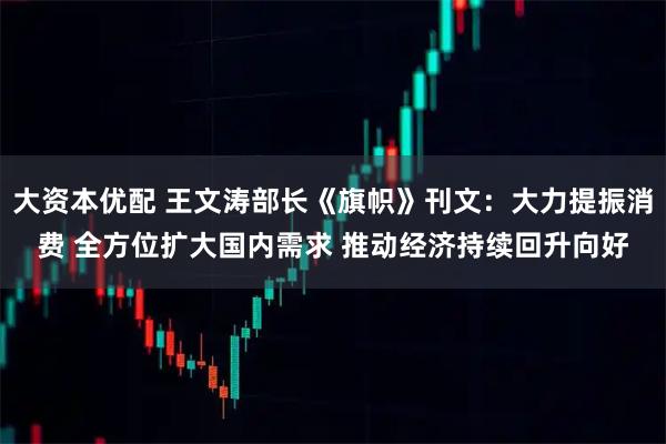 大资本优配 王文涛部长《旗帜》刊文:大力提振消费 全方位扩大国内需求 推动经济持续回升向好